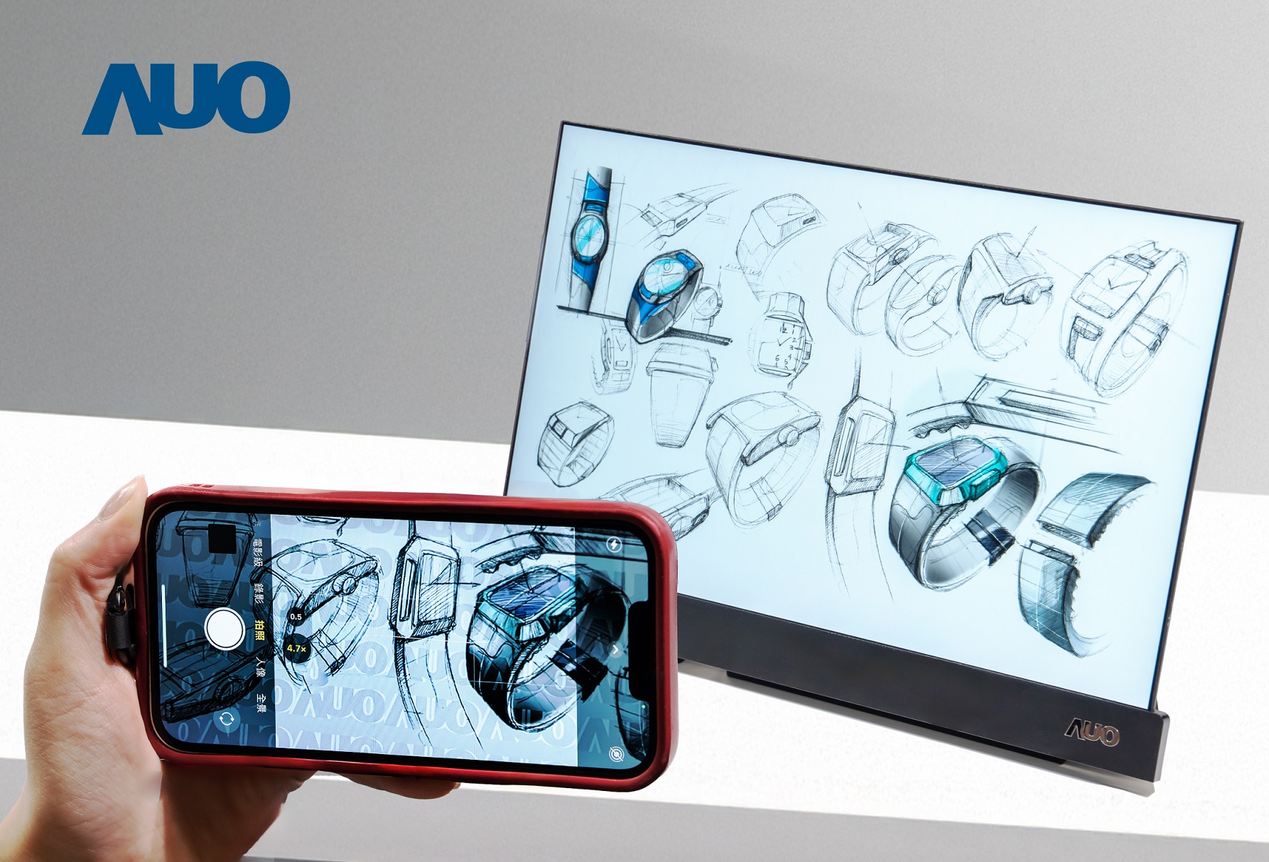 beats36516吋防窥显示器，采用人眼无法察觉、相机拍摄时才显现的隐藏式水印技术，未来可结合AI镜头侦测周围环境，实时开启或关闭水印，大幅提升在公共场域使用显示器的安全性