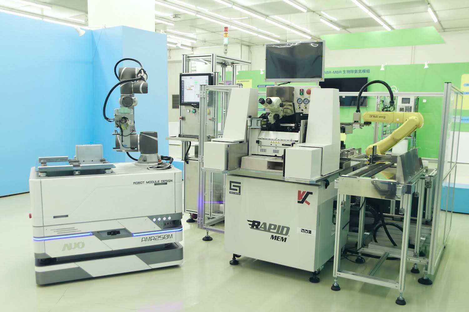 友達數位攜手半導體設備大廠K&S及夥伴樂宇精密，針對半導體封裝場域痛點，提供iAMHS一站式解決方案，創造產能提升至少10%的效益